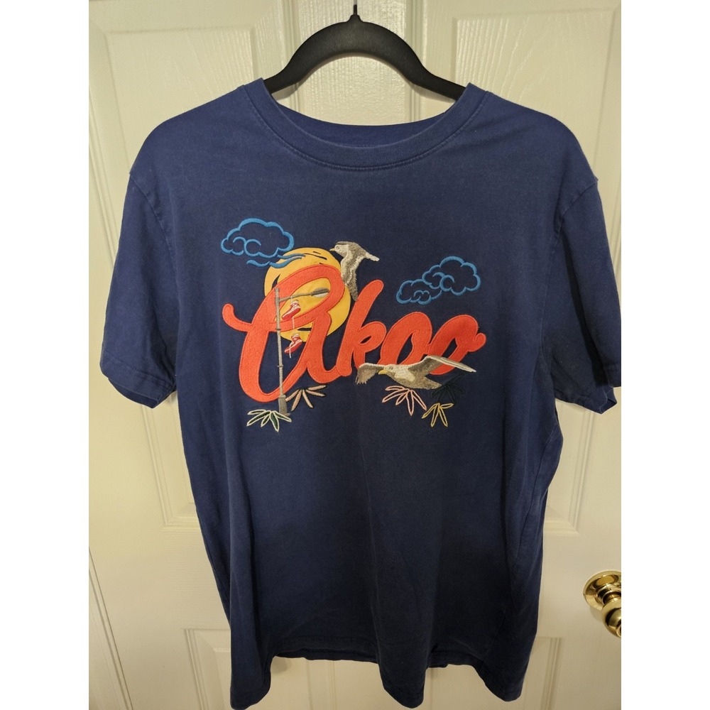 Akoo Men's 3D Graphic Design T-Shirt Size Medium Short Sleeve